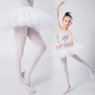 Quần tất trắng nhung mỏng QT001 sz 80-160, quần tất múa ballet cho bé gái, thời trang siêu xinh thu đông 2022
