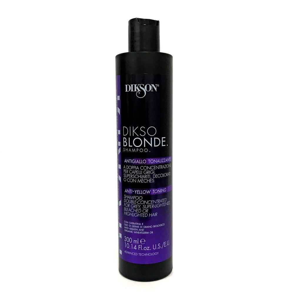 Dầu gội tím khử ánh vàng DIKSON ANTI - YELLOW TONNING Dikso Blonde Shampoo 1000ml