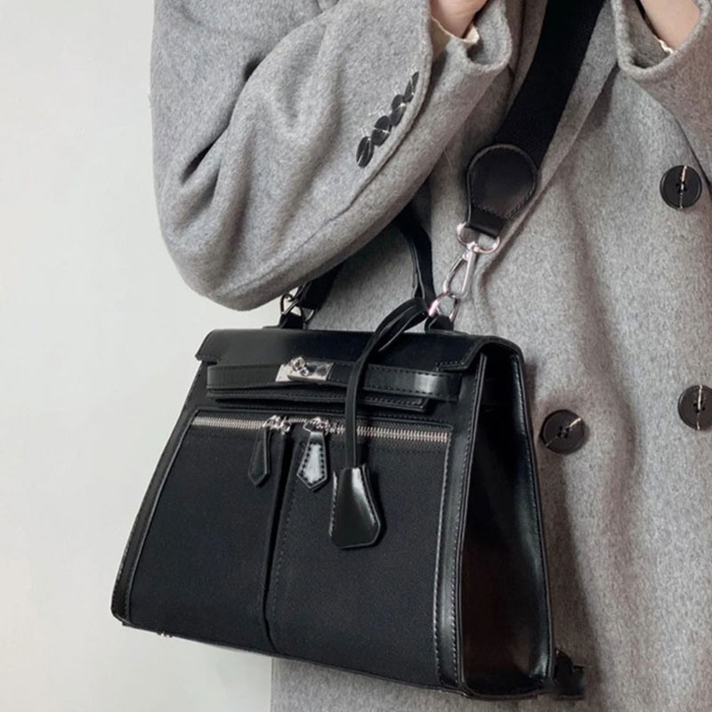 Túi Đeo Chéo Kylie mini Bằng Vải Bạt Cao Cấp Hợp Thời Trang Túi xách,  túi đeo vai（Hết hàng）