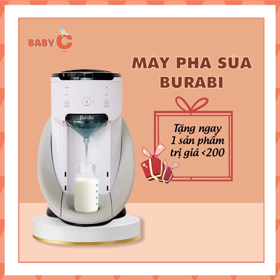 Máy pha sữa thông minh BURABI 02 THẾ HỆ 6+ chính hãng - BaByC