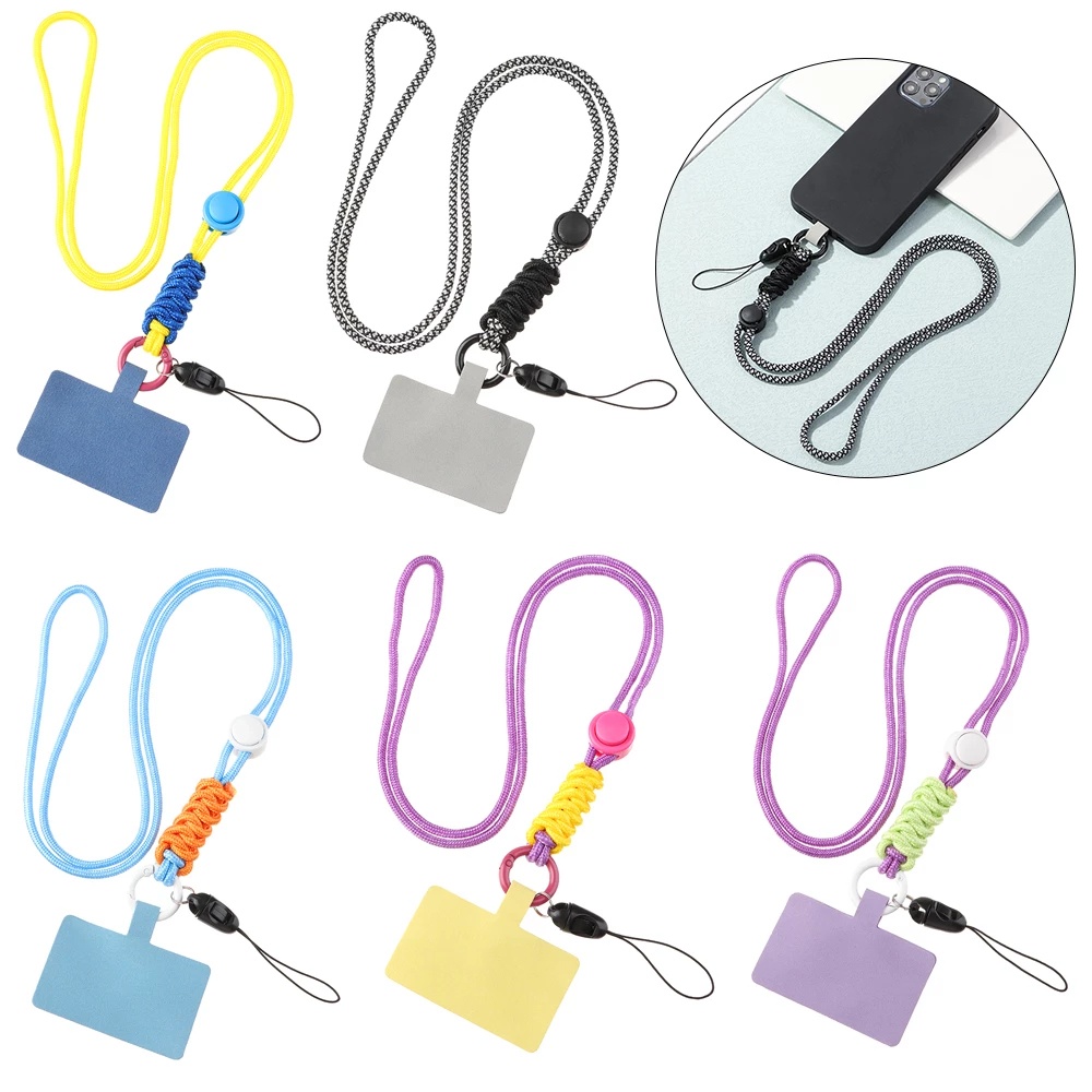 Dây Đeo Cổ Bằng Nylon Có Thể Điều Chỉnh Dành Cho Điện Thoại