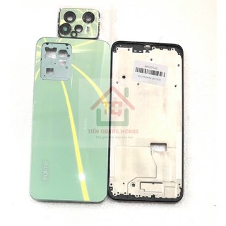 Bộ vỏ Oppo Realme C35 (gồm vỏ, khung xương, nút bấm, kính cam, khe sim)