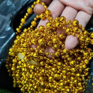 1m dây chuỗi hạt, dây tràng hạt. trang trí oản,đám cưới ,noel rèm ,màn,cây cảnh,noel,đám cưới