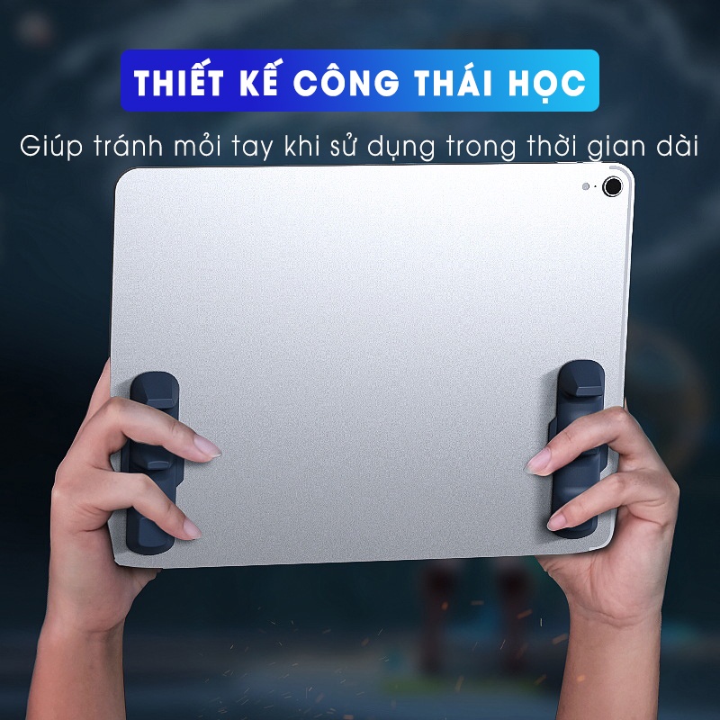 Giá đỡ tay cầm máy tính bảng táo tablet SIDOTECH PB01 / PB02 dán trực tiếp mặt sau giúp cầm nắm chơi game thoái mái