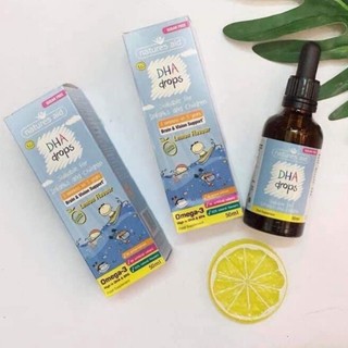 DHA Drops Nature Aid Mini Drops dạng nhỏ giọt cho bé từ 3 tháng 50ml Anh