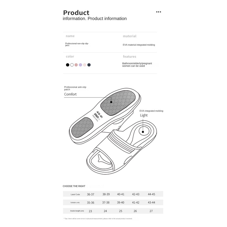 Dép Đi Trong Nhà Chống Trượt Không Gây Tiếng Ồn Tiện Dụng Cho Mẹ Bầu Da032