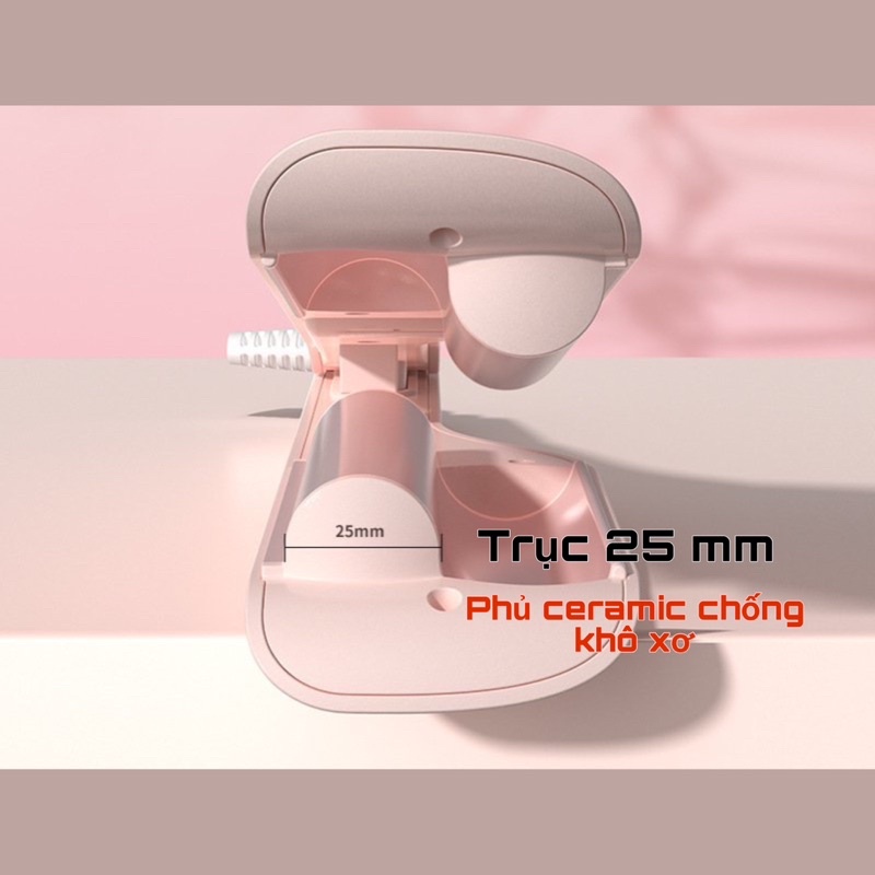 Máy uốn tóc sóng nước 2 trục phủ ceramic chống khô xơ tóc by PHUONGLAMTOC