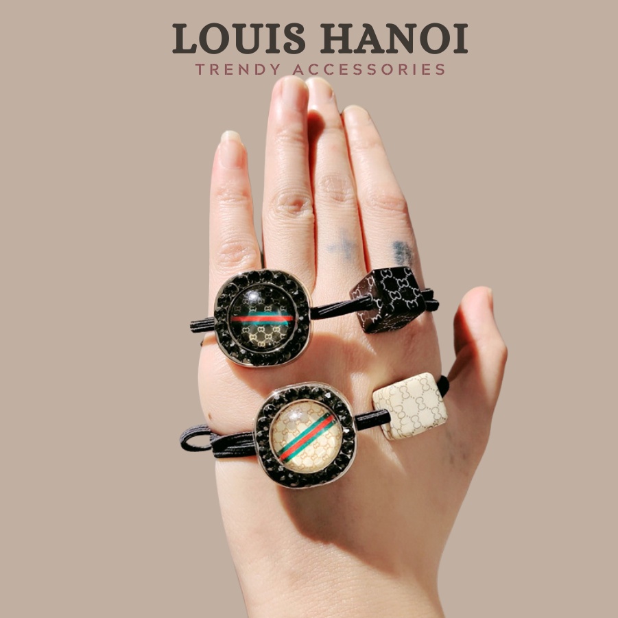 Dây buộc tóc Hàn Quốc siêu xinh, kiểu dáng đơn giản dành cho nữ