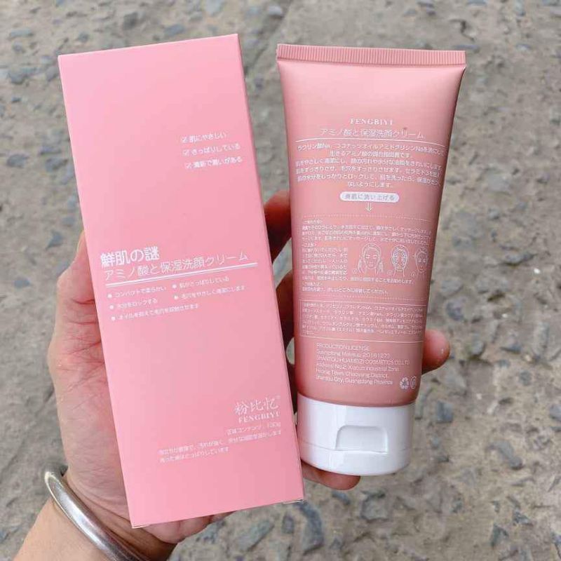 Sữa rửa mặt nhau thai cừu nội địa 130g giúp làm sạch và sáng da