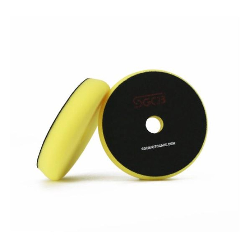 Phớt đánh bóng sơn xe ô tô bước 2 loại 6 inch màu vàng SGCB dán máy đánh bóng sơn xe cầm tay Nhật Bản Mart