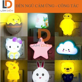 Đèn ngủ hình nấm cảm biến ánh sáng