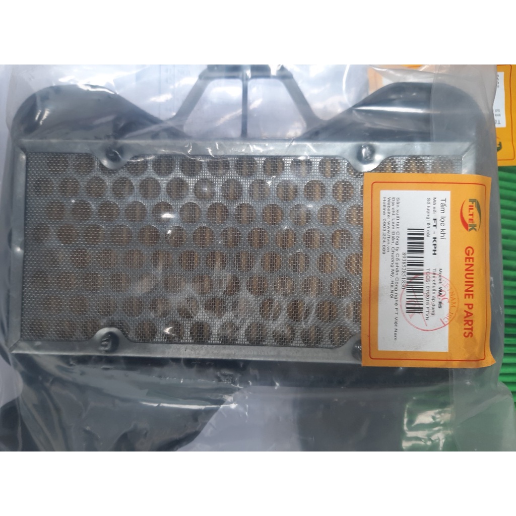 Lọc gió xe wave S,110,Alpha, RS, RSX, 100 chính hãng
