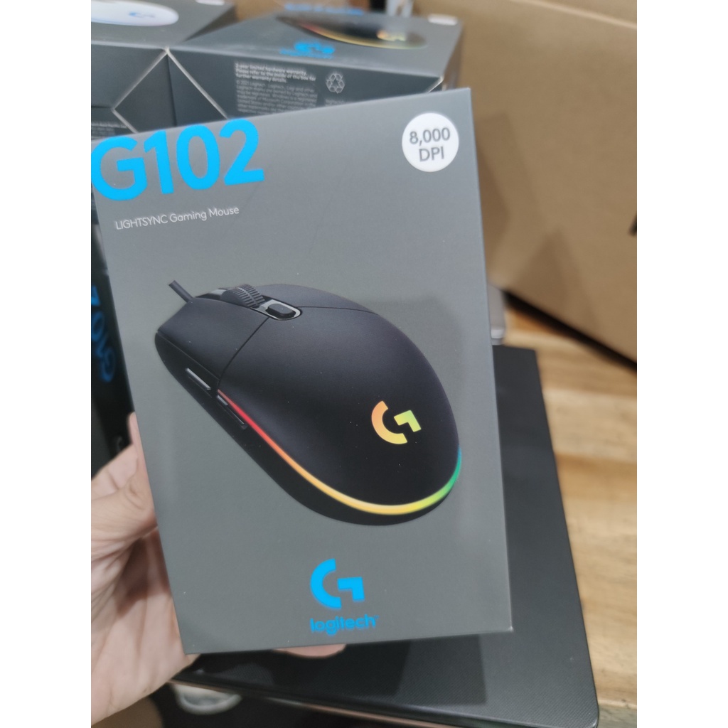 Chuột Logitech G102 LightSync RGB hàng chính hãng