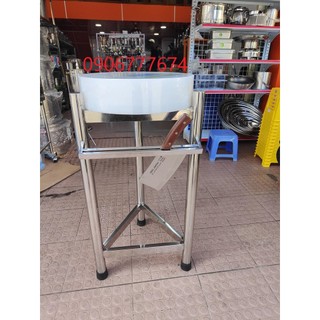 Chân kệ inox kê thớt tròn dùng trong công nghiệp / Thớt tròn