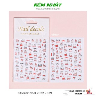 Sticker dán móng noel cập nhật năm 2023