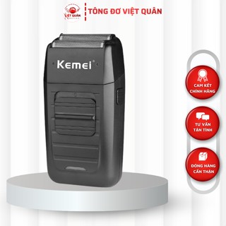 Máy Cạo Khô KEMEI Cạo Râu Và Cạo Trắng Tóc Tiện Dụng Không Gây Đau Rát