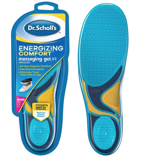 Lót giày massage gel dành cho nữ size 36-41, Dr.scholl's chính hãng từ Mỹ
