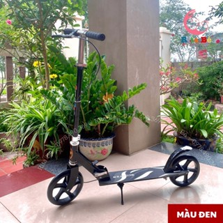 Xe scooter cỡ lớn, có phanh tay,chân chống chịu tải đến 150kg cho thiếu niên và người lớn
