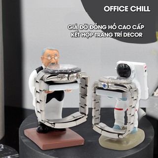 Giá đỡ đồng hồ thông minh phụ kiện đồng hồ giá treo đồng hồ đeo tay office chill