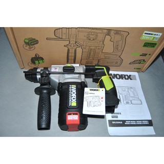 Búa điện không dây worx worx worx wu388 lithium công suất cao đa năng không cần sạc pin và pin hàng mới chính hãng