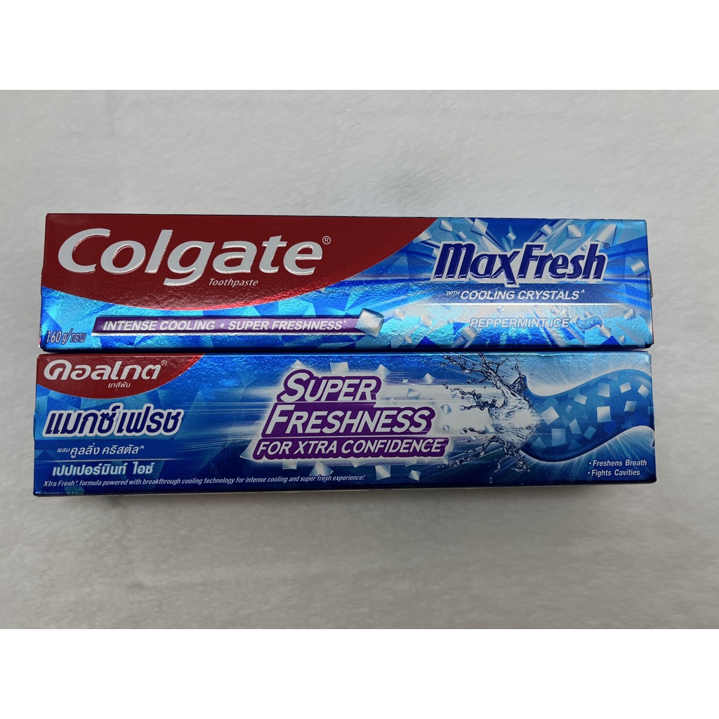 Kem đánh răng Colgate Maxfresh Thái Lan chính hãng - tuýp to 160gr
