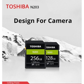 Thẻ Nhớ 64Gb,128GB SDHC Class 10 100Mb/S N203 Cho Máy Ảnh - Bh 5 Năm  - chuyensiphukien1