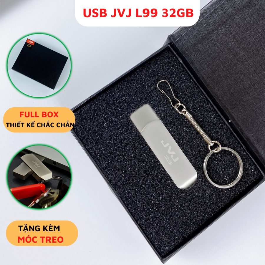 USB 64Gb 32Gb 16Gb JVJ S3/S2/L66/L99 2.0 lưu trữ copy, chống nước, chống sốc,thiết kế nhỏ gọn- BH 5 năm