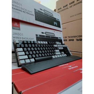 Phím cơ TC3218 Blue switch kèm kê tay, tặng bàn di game
