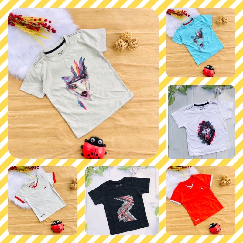 🚗 Áo cotton hàng shop bé trai từ 7-30kg