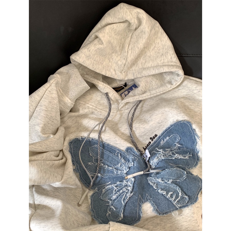 Áo Hoodie Tay Dài Dáng Rộng In Họa Tiết Thời Trang Hàn Quốc Mới Cho Nữ