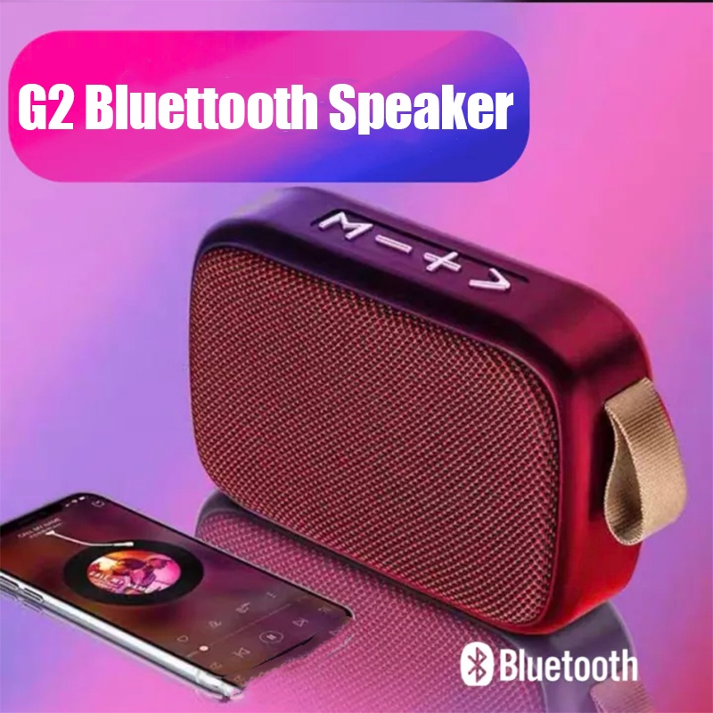 Loa bluetooth không dây BJONE G2 âm siêu trầm có khe cắm thẻ TF kèm phụ kiện