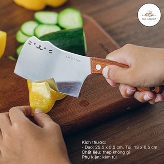Dao Mini Cắt Bánh Mì Kèm Túi Đựng ( Có Sẵn)