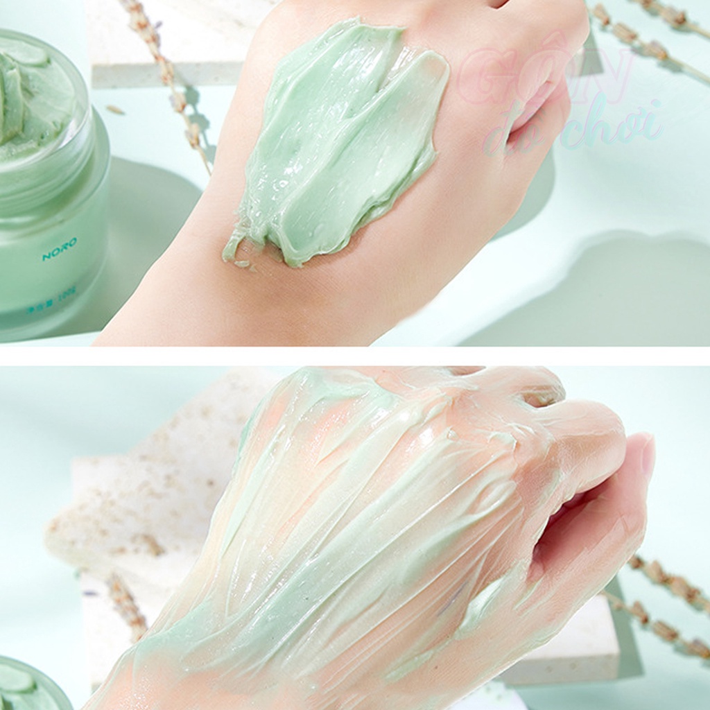 Mặt nạ đất sét NORO Mask giảm mụn sạch lỗ chân lông cấp nước dưỡng ẩm 100g mỹ phẩm nội địa trung chính hãng Gôn đồ chơi