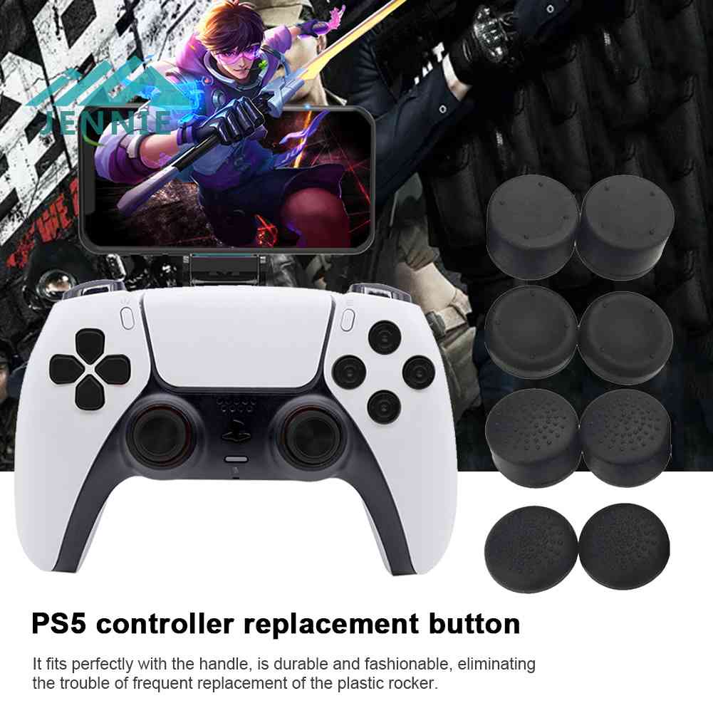 Bộ 8 Nút Bấm Thay Thế Cho Tay Cầm Chơi Game PS5 / PS4 / PS3 / PS2 / Xbox 360 / Xbox