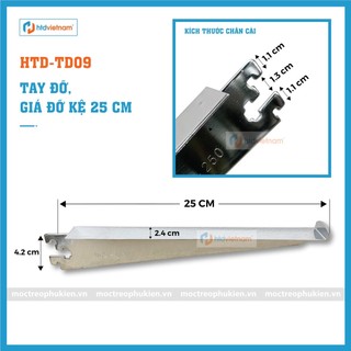 Tay đỡ kính có móc ở đầu - td09