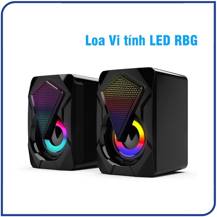Loa Vi Tính, máy tính 2.0 YST-1046, Led RGB