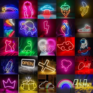 Đèn led neon trang trí phòng ngủ DLQdecor, đèn neon hình.