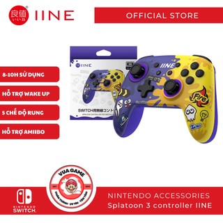 Tay cầm iine spltoon 3 cho nintendo switch oled/v2/lite, pc