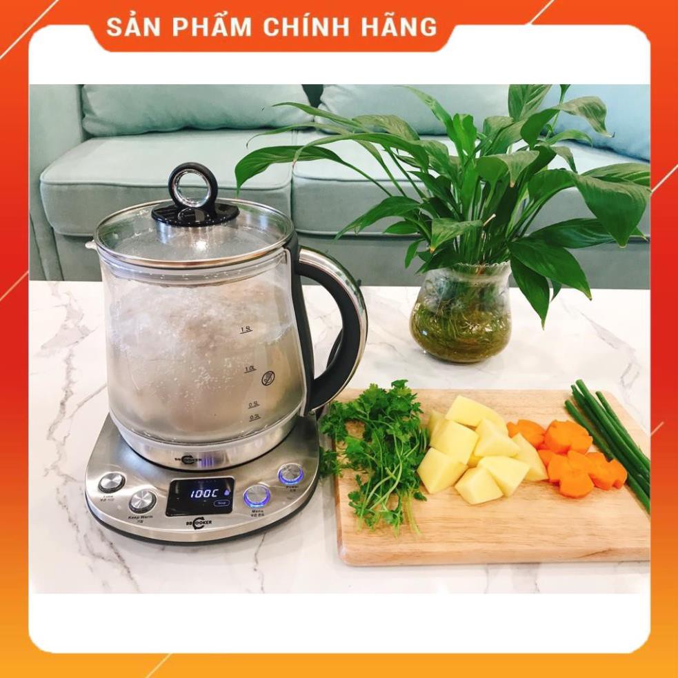 Ấm nấu đa năng thông minh BBCooker cho bé BS20 (Hàng chính hãng, Bảo hành 24 tháng)- Huy Anh