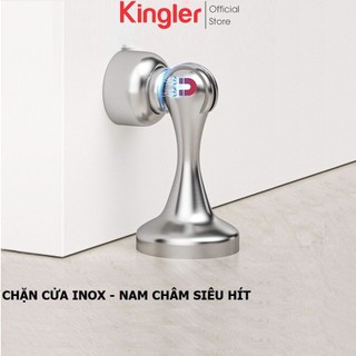 Chặn Cửa Siêu Hít Nhiều Màu, Chặn Cửa Nam Châm, Chống Va Đập Cửa Với Tường, Với Miếng 3M, Không Khoan Đục. Kingler 1300