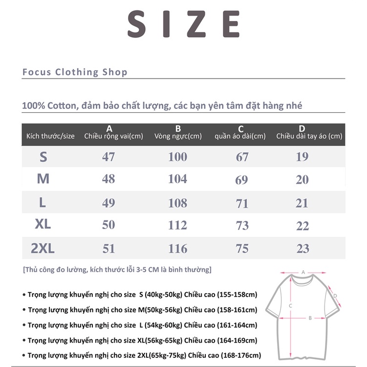 Áo phông nữ vintage BEGOBERG oversize cổ tròn form áo thun unisex 100% cotton