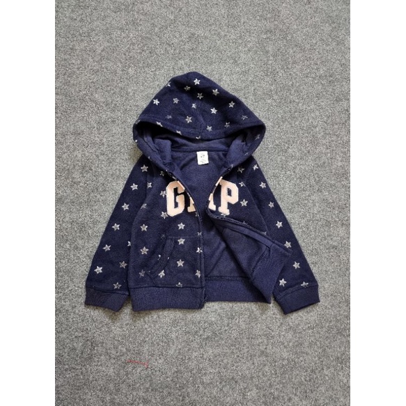 Áo khoác nỉ da cá BG hàng dư xịn Baby Gap.