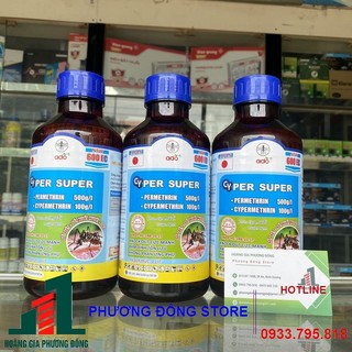 Thuốc diệt muỗi Cyper Super 600EC (1 lít)