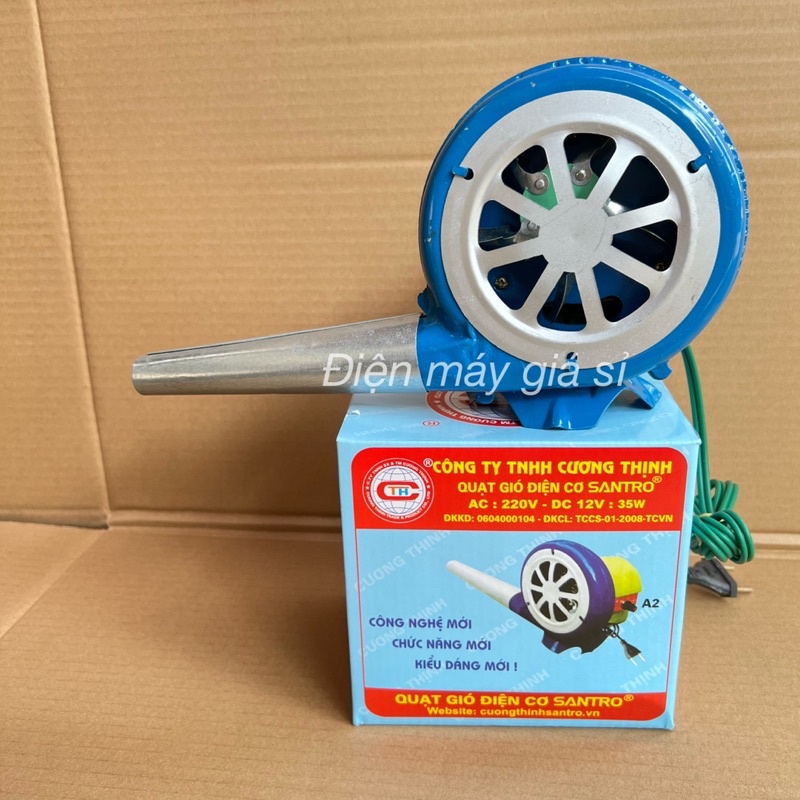 QUẠT KHÒ BẾP CÔNG NGHIỆP, BỄ THỔI LỬA 35W Có Chiết Áp