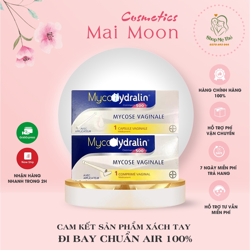 Phụ Khoa Myco 500mg chuẩn Pháp