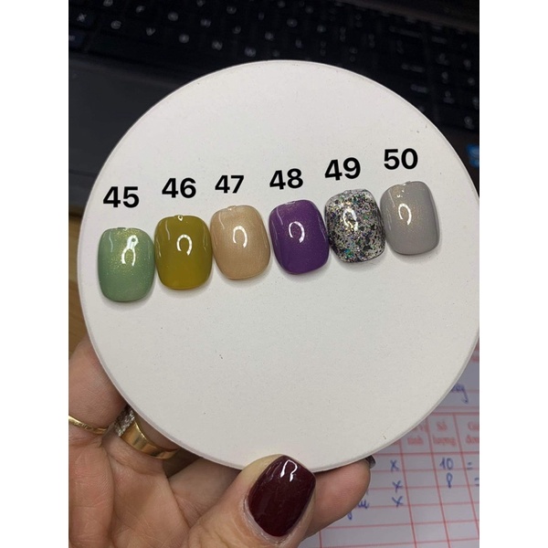 Sơn gel as chai đỏ nắp nhọn (sale siêu rẻ )