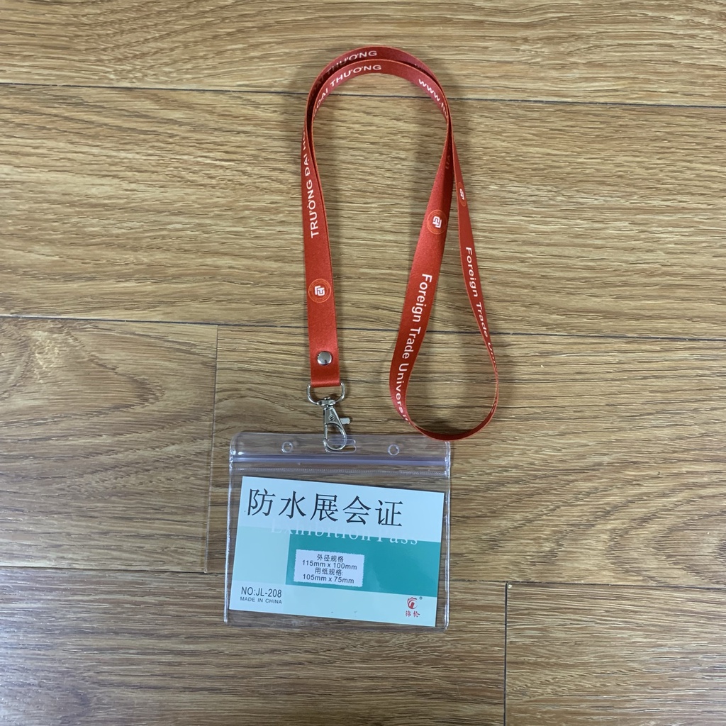 3 Bộ Dây Đeo Thẻ Sinh Viên Đại Học Ngoại Thương