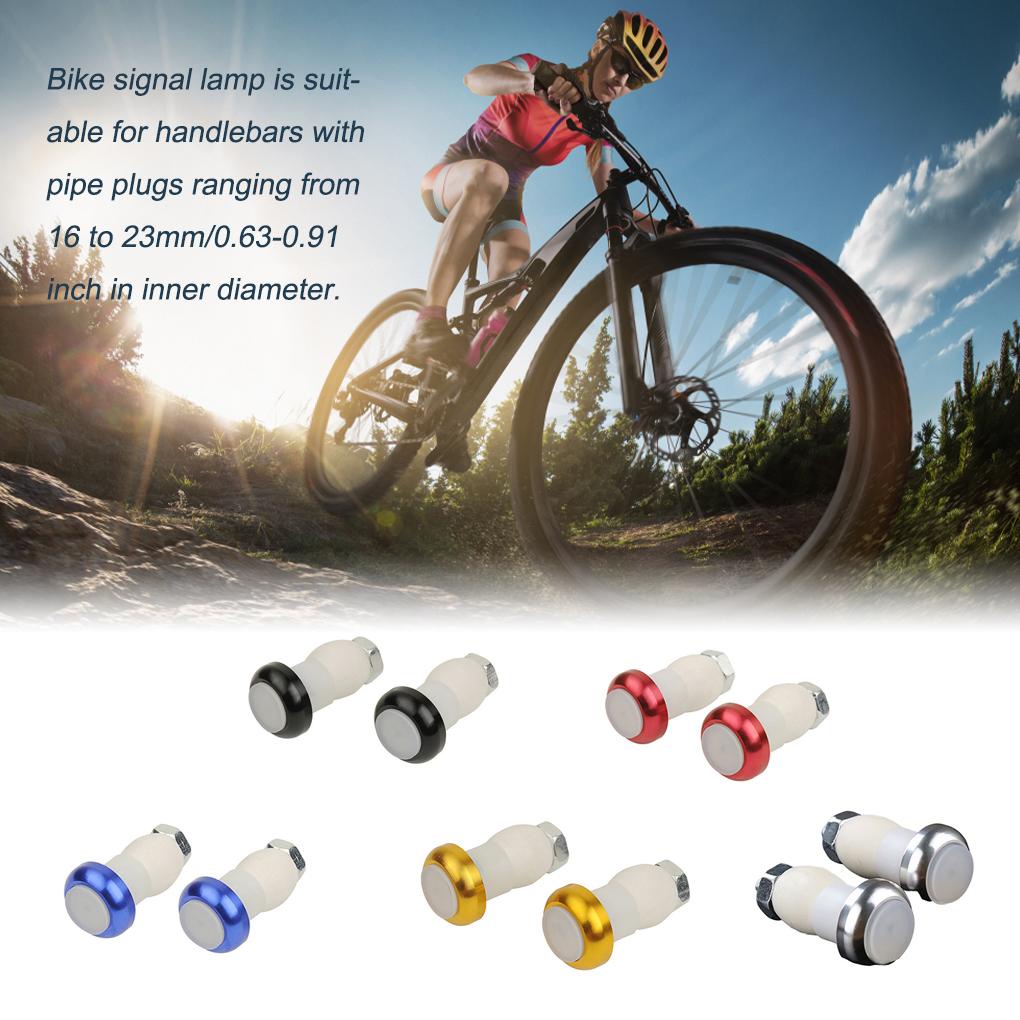 Bộ 2 Đèn Tín Hiệu Xi Nhan 270 Độ Gắn Tay Lái Xe Đạp Leo Núi