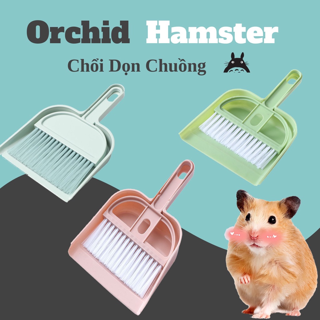 Chổi Quét Dọn Vệ Sinh Lồng Hamster