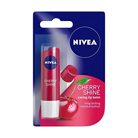 Son dưỡng môi NIVEA A Kiss of Cherry Lip Care 0.17 Ounce Carded Pack 4,8g (Mỹ)